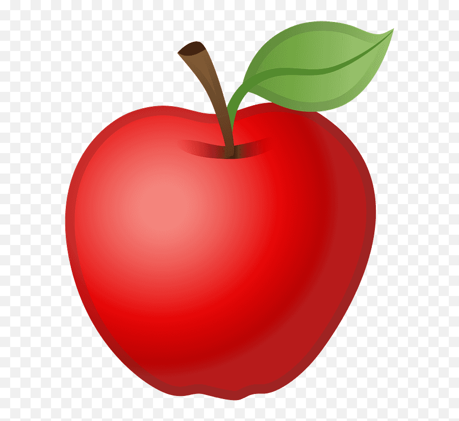 Red Apple Emoji Clipart Free Download Transparent Png - Frutas Emoji,Red Emojis