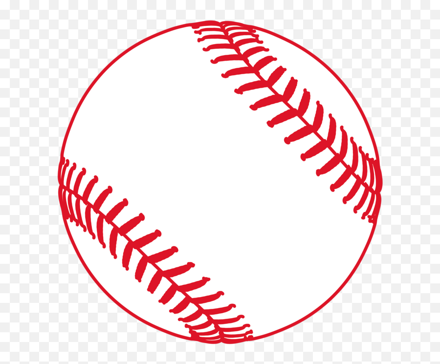Softball Little League Baseball Sports League Pitcher - Baseball With Black Transparent Background Emoji,Dodgers Emoji