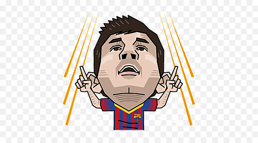 Drawing Messi Emoji Picture - Illustration,Barca Emoji