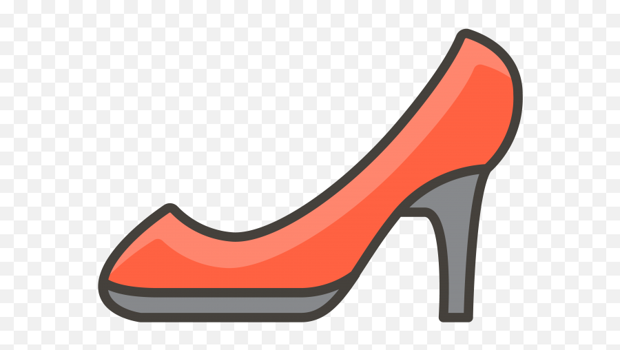 Download High Heeled Shoe Emoji Icon - Basic Pump,Shoe Emoji