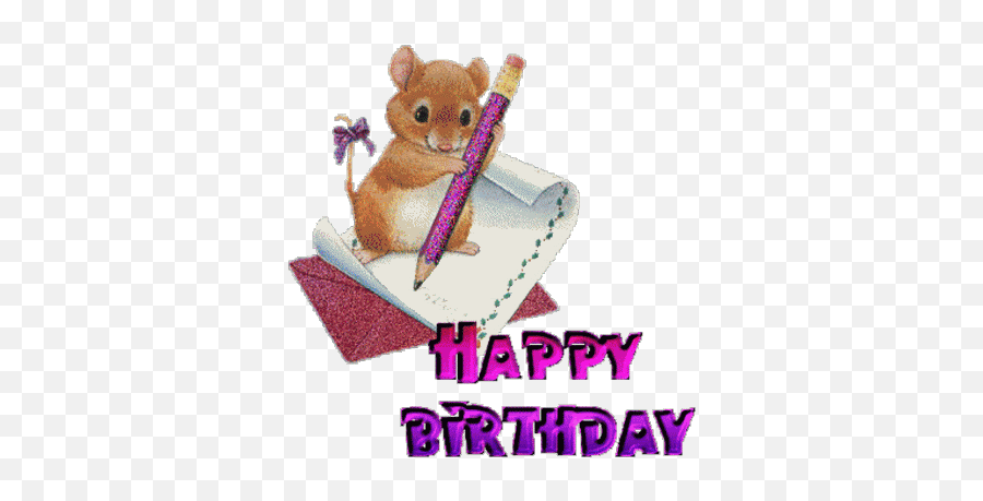 Animated Happy - Happy Birthday Animation Gift Emoji,Emoji Birthday Cake