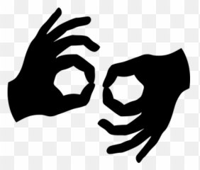 Free Ok Tick Vectors - Interpreter Sign Language Emoji