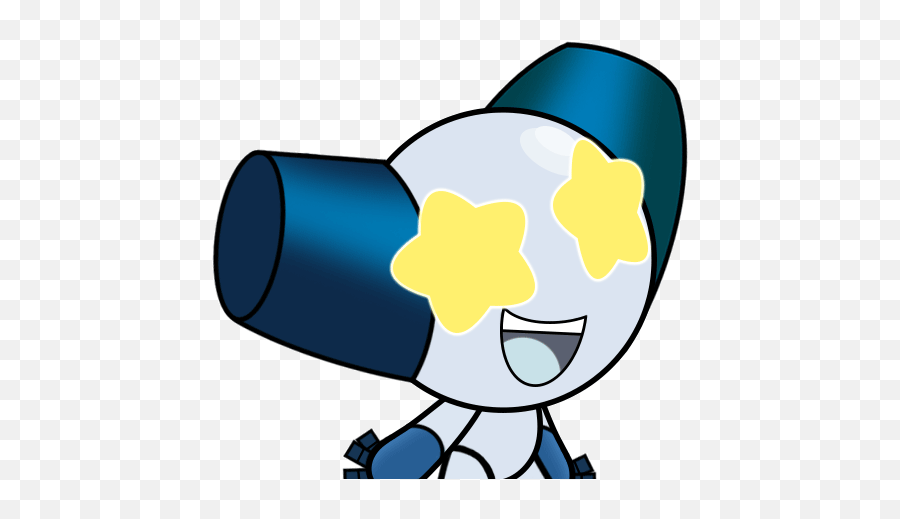 Robotboy - Cartoon Emoji,Sweatdrop Emoji
