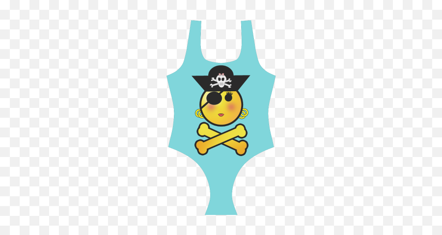 Pirate Emoticon - Cartoon Emoji,Emoji Girls Clothes