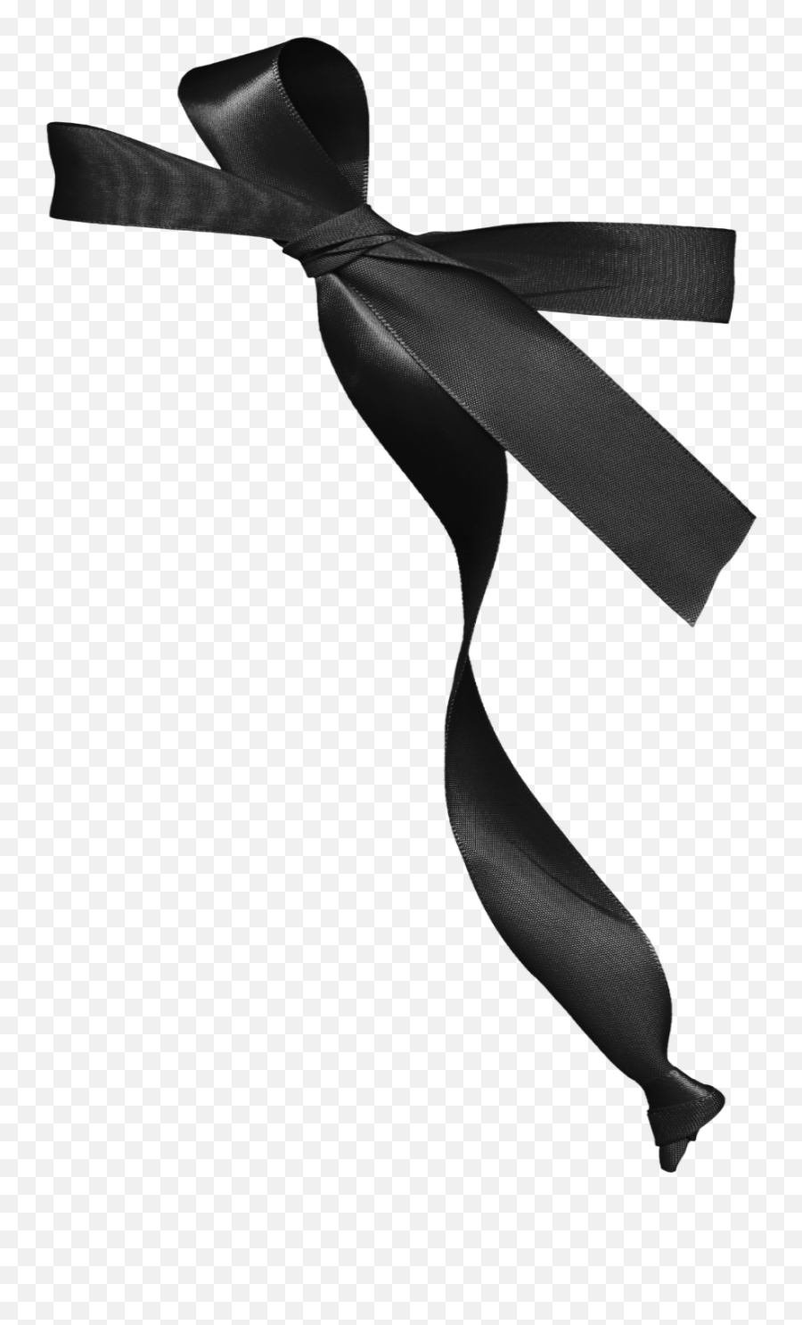 Mq Black Ribbon Bows Bow - Black Transparent Ribbon Bow Emoji,Black Ribbon Emoji