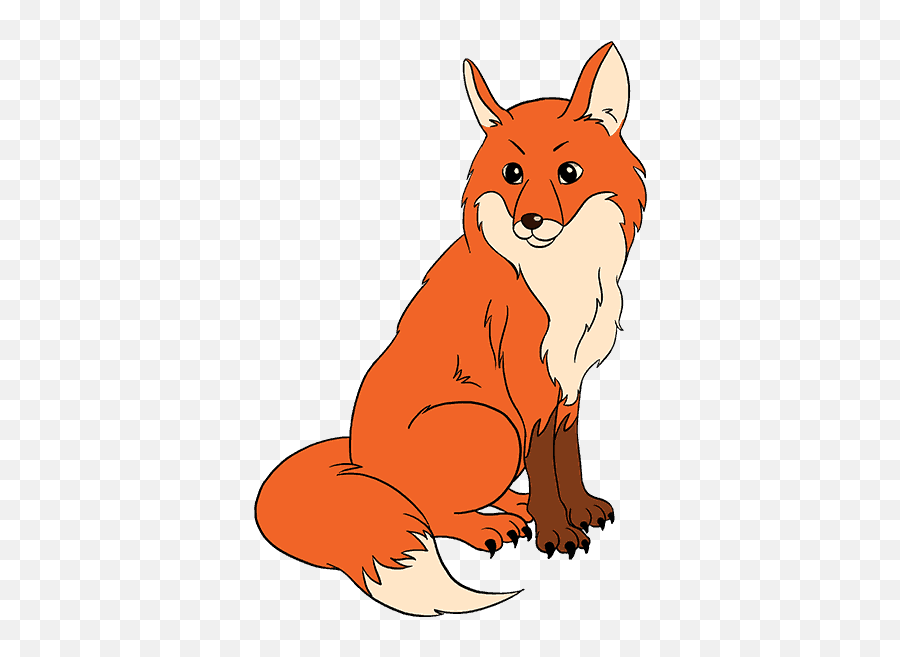 How To Draw A Fox In A Few Easy Steps - Draw A Fox In A Few Steps Emoji,Fox Emoji