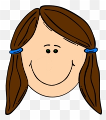 Brown Eyes Clipart Little Eye - Sad Face Girl Cartoon Emoji,Cross Eyed Emoji