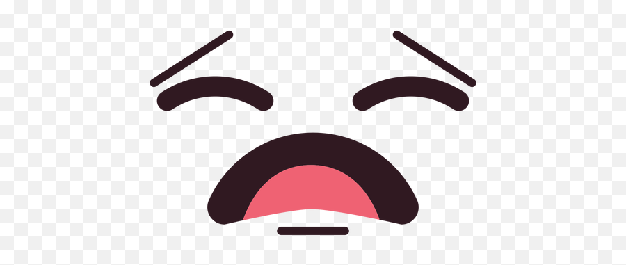 Hurt Emoticon Face Flat - Illustration Emoji,Hurt Emoji