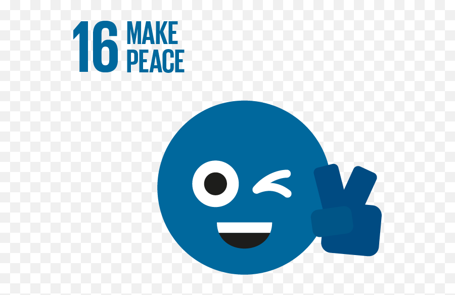 Un Sustainable Development Goals - Good Life Goals 16 Emoji,Goals Emoji