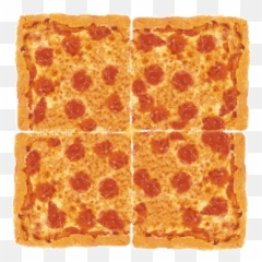 Top Pizza Hut Wicked Black Stickers For - Square Slice View Emoji