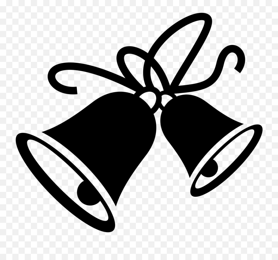 Wedding Bells Png Bells Svg Png Icon - Christmas Bell Vector Png Emoji,Liberty Bell Emoji