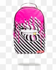 Sprayground Illusion Lips Backpack - Sprayground Bags For Girls Emoji,Backpack Emoji