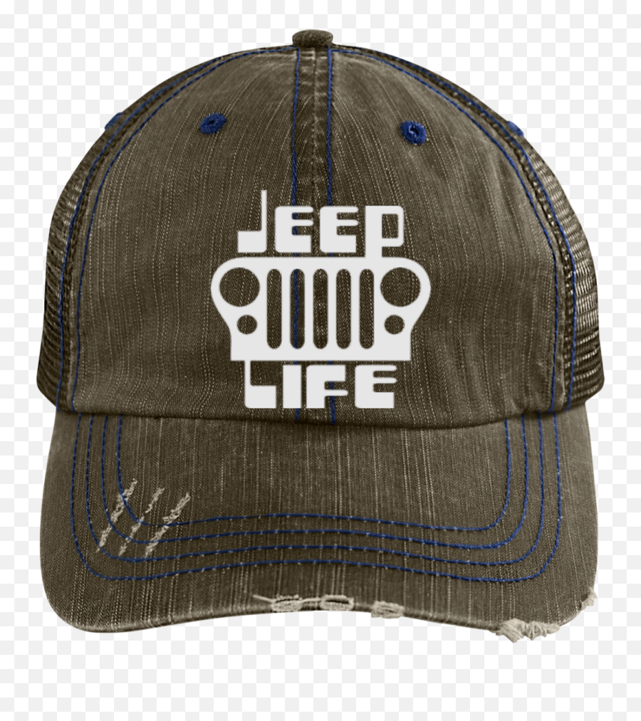 Distressed Cap Hat - Just One More Beer Hat Emoji,Jeep Emoji