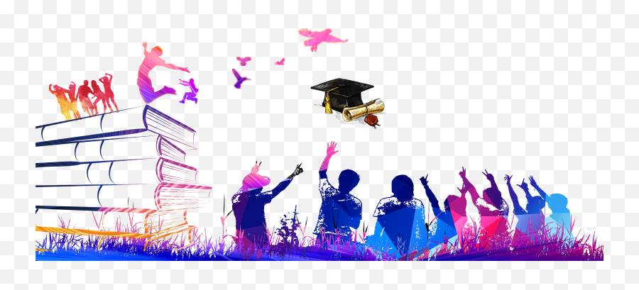 Graduation Ceremony Graduation Clipart - Transparent Background Graduation Clipart Png Emoji,Emoji Graduation