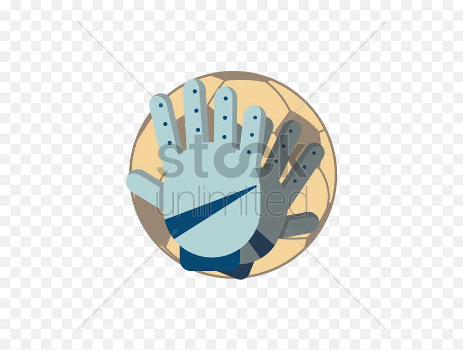 Hand Gloves Vector Image - Emblem Emoji,High Five Emoticon