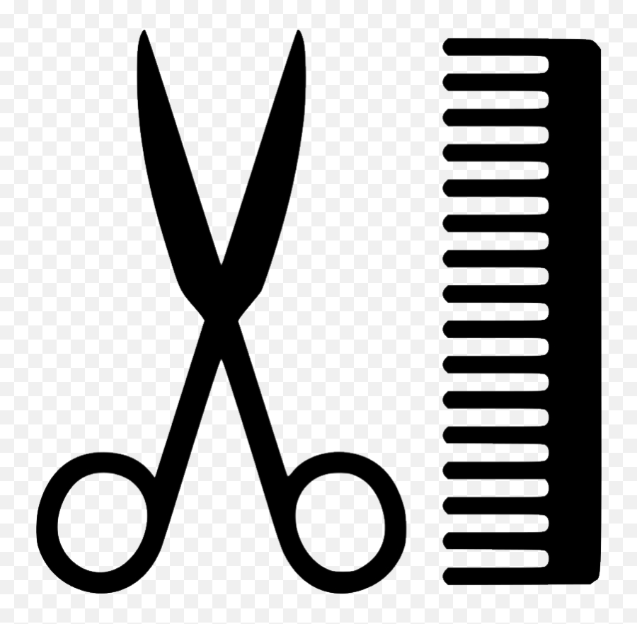 Comb Png - Comb And Scissors Clipart Emoji,Pulling Hair Out Emoji