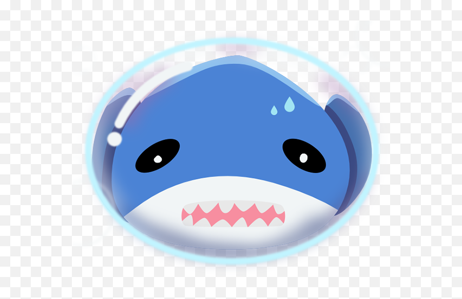 Shark Friends - Happy Emoji,Jaw Drop Emoji