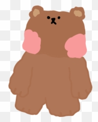 Korean Cute Teddy Sticker Emoji,Emoji Bears