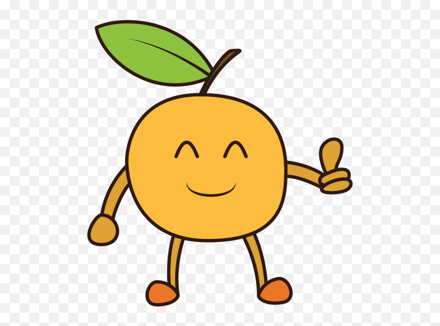 Fruit Orange Character By Kidscorner On Dribbble - Happy Emoji,Fruit Emoticon