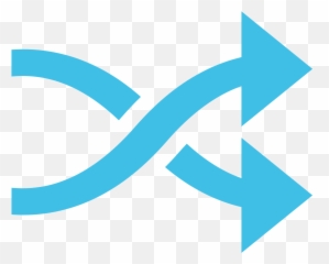 Arrow Crossing Blue Png Emoji