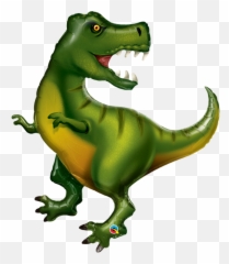 Dinosaur Tyrannosaurus Count - Qualatex Dinosaur Balloon Emoji,Emoji Candy Table