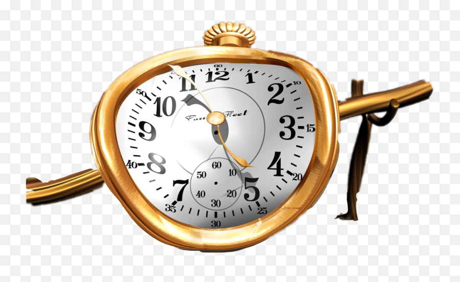 Watch Clock Freetoedit - Salvador Dali Werke Uhr Emoji,Emoji Watch And Clock