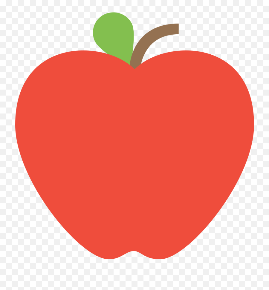 Emojione 1f34e - Apple Color Emoji,Emoji Heart