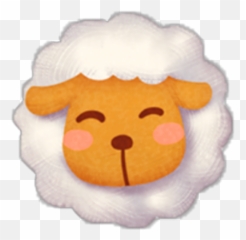 Ftestickers Clipart Cartoon Sheep Cute - Cartoon Emoji,Sheep Emoticon
