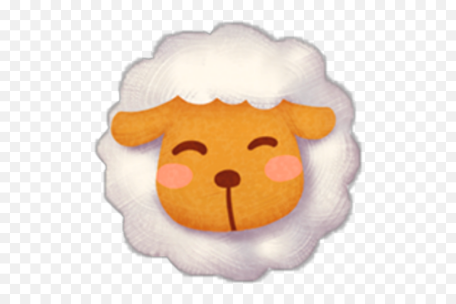 Ftestickers Clipart Cartoon Sheep Cute - Cartoon Emoji,Sheep Emoticon