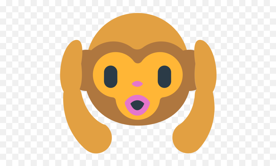 Hear - Hear No Evil Speak No Evil See No Evil Emoji,Monkey Emoji