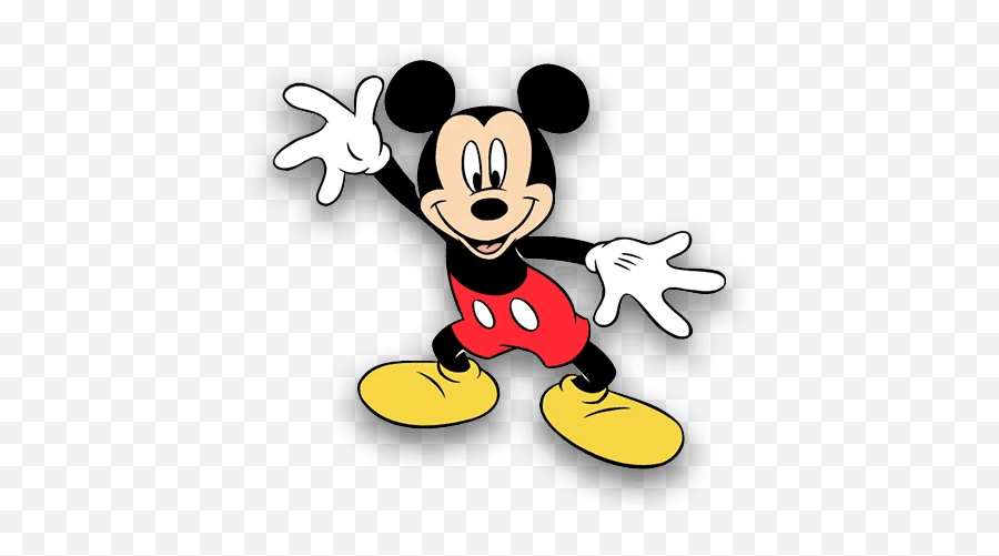 Minnie Stickers Set For Telegram - Mickey Mouse Stickers Emoji,Mickey Mouse Emoticon