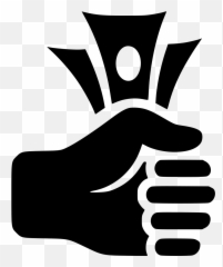 Money Symbols Png Transparent - In Hand Icon Emoji