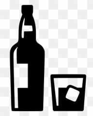 Glasses Clipart Whiskey Glasses Whiskey Transparent Free - Whisky Bottle Icon Png Emoji,Whiskey Emoji