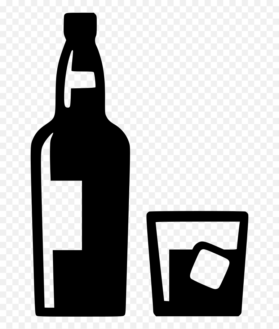 Glasses Clipart Whiskey Glasses Whiskey Transparent Free - Whisky Bottle Icon Png Emoji,Whiskey Emoji
