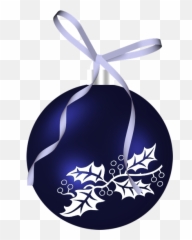 Ornament Cliparts Christmas Ornaments Blue Christmas - Transparent Blue Christmas Ball Png Emoji,Pickaxe Emoji
