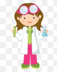 2258 Scientist Free Clipart - Girl Scientist Clipart Emoji,Scientist Emoji