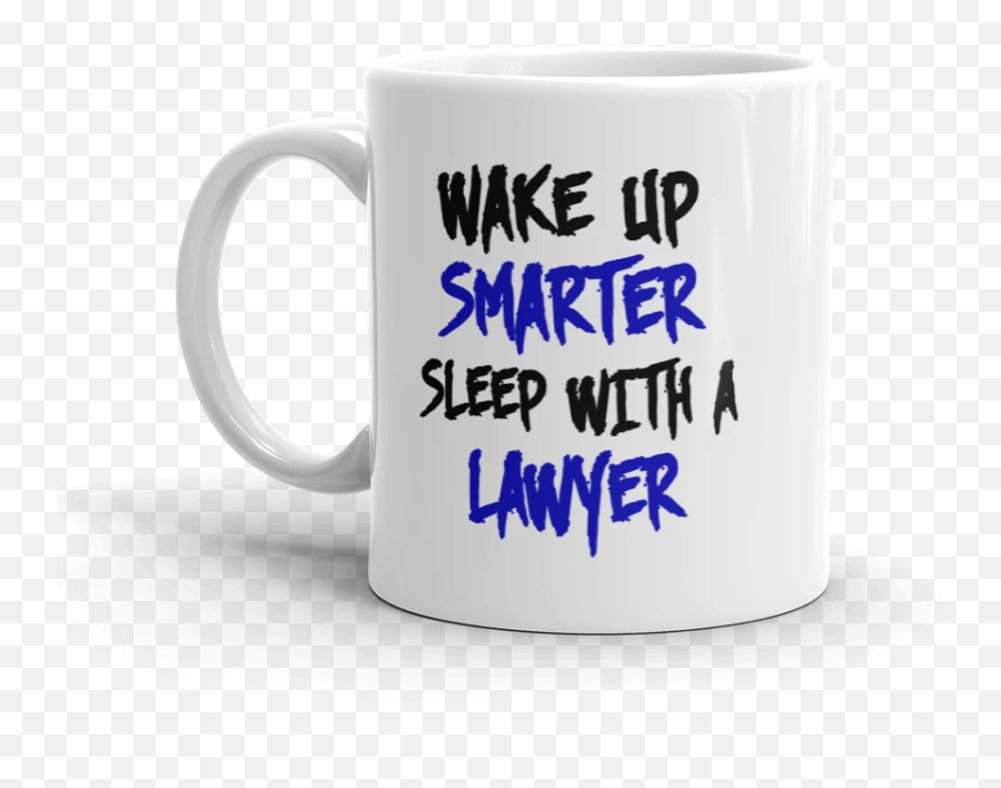 Wake Up Smarter Sleep With A Lawyer Mug - Coffee Cup Emoji,Wake Up Emoji