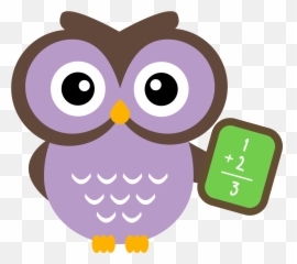 Math Emoji Clipart - Owl