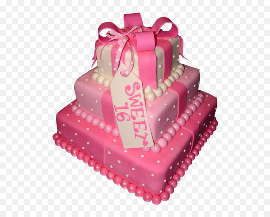 Sweet 16 Clipart Png - Girls Birthday Cake Png Emoji,Birthday Cake Emoji On Snapchat