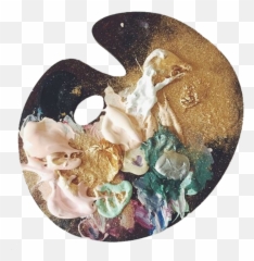Painting Paint Painted Paintings - Aesthetic Paint Palette Png Emoji,Emoji Paintings