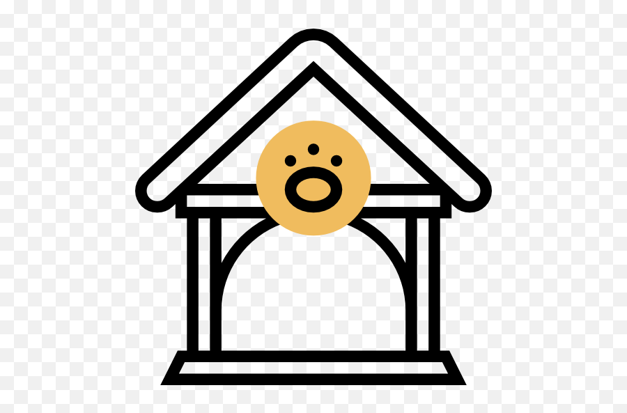 Dog House - Free Animals Icons Icon Emoji,House Emoticon