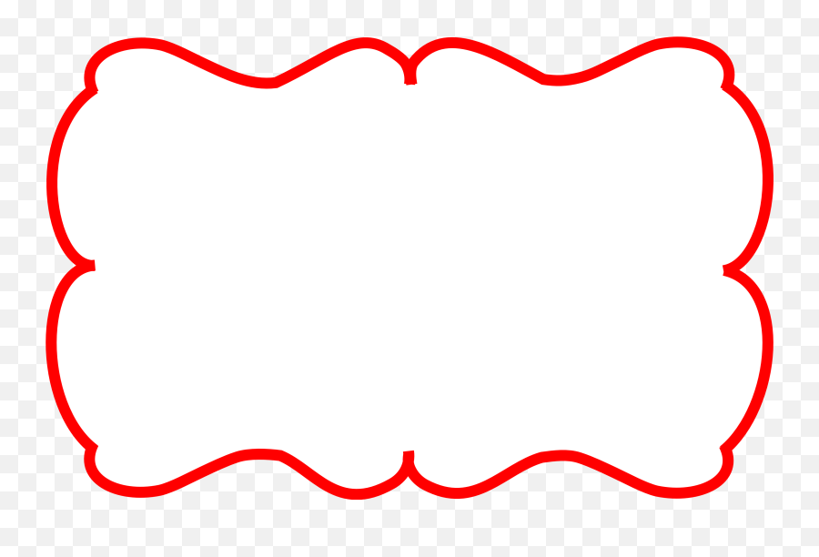Red Frame Clipart - Red Frame Clipart Png Emoji,Red Square Emoji