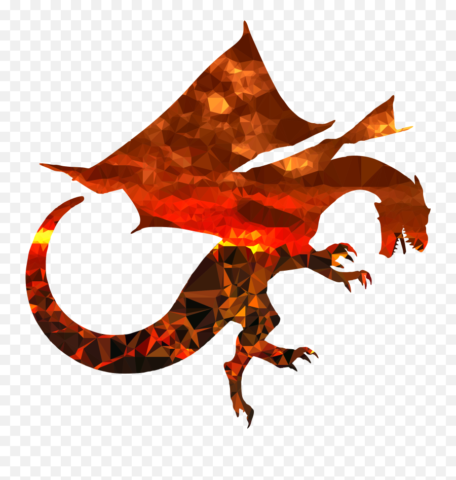 Monster Clipart Lava Monster Monster Lava Monster - Flying Dragon Black And White Emoji,Lava Emoji