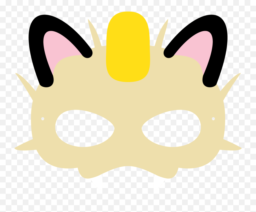 Pikachu Clipart Big Pikachu Big - Pokemon Masks Printable Emoji,Pikachu Emoji Text