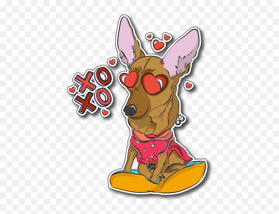 Imessage Stickers - Cartoon Emoji,Dog Treat Emoji