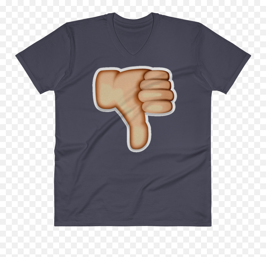 Download Mens Emoji V Neck - Fist,Neck Emoji