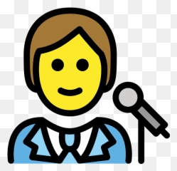 Singer emoji clipart Free download transparent PNG Creazilla -