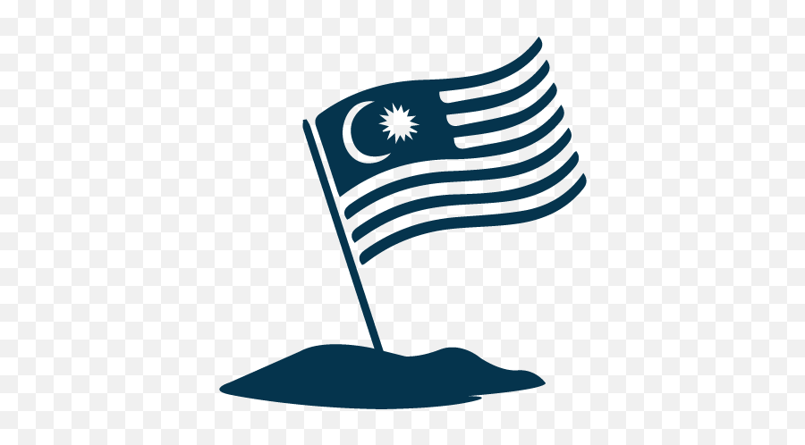 Flag Malaysia Png Clipart Black And - Nepal Emoji,Race Flag Emoji