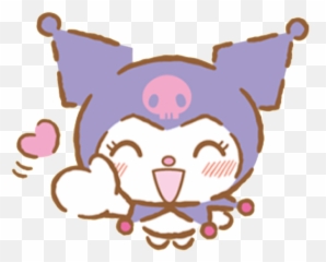 Kuromi - Kuromi Kawaii Sanrio Png Emoji,Kitty Emoticon