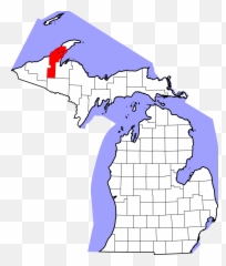 Houghton County - Map Of Michigan Emoji,Trap House Emoji